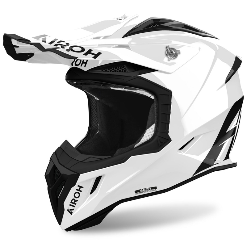 Motocross kaciga Airoh Aviator ACE 2 Boja bijela sjajna
