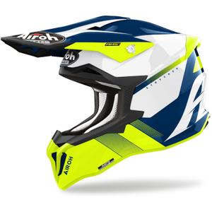 Motocross kaciga Airoh Strycker Blazer žuta rasprodaja