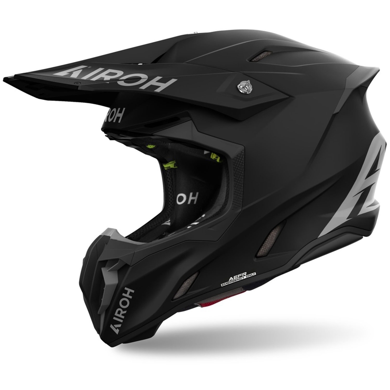 Motocross kaciga Airoh Twist 3 Boja mat crna