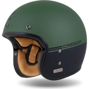 Otvorena kaciga Cassida Eso Super Hooligan crna mat-metalik zelena