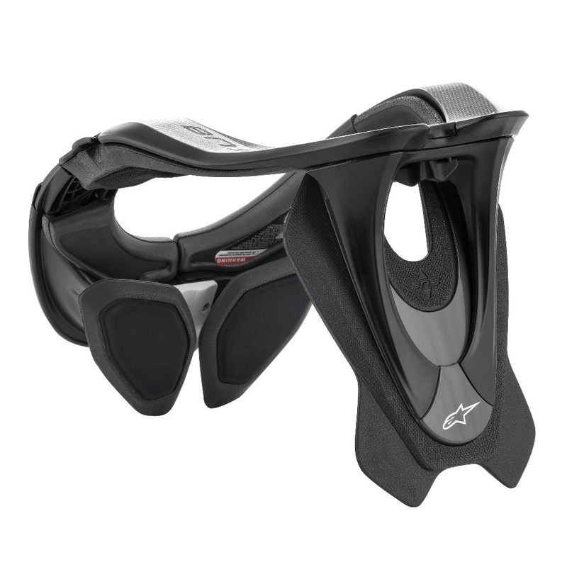 Alpinestars BNS Tech-2 štitnik za vrat crno-sivi