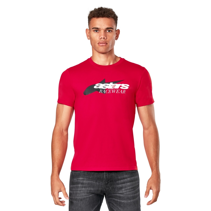 Majica kratkih rukava Alpinestars Profile CSF crvena