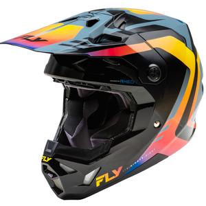 Motocross kaciga FLY Racing Formula CP crna-siva-duga
