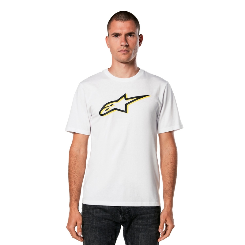 Majica Alpinestars Ageless Shadow CSF bijelo-crna