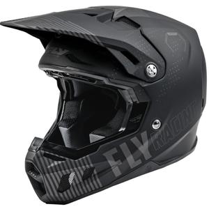 Motocross kaciga FLY Racing Formula CC Primary crno-siva mat