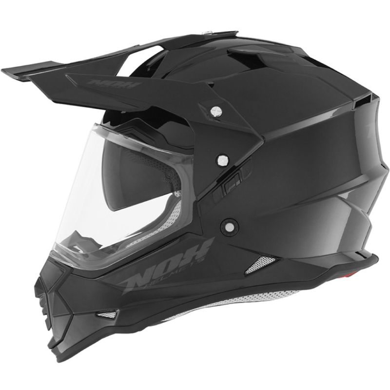 Enduro kaciga NOX N312 crna sjajna