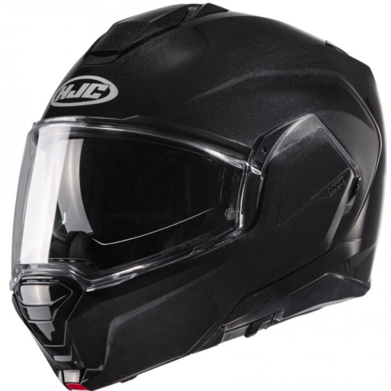 Motociklistička kaciga na preklop HJC I100 Solid metal black