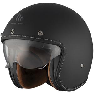 Otvorena motociklistička kaciga MT Le Mans 2 SV S SOLID A1 mat crna