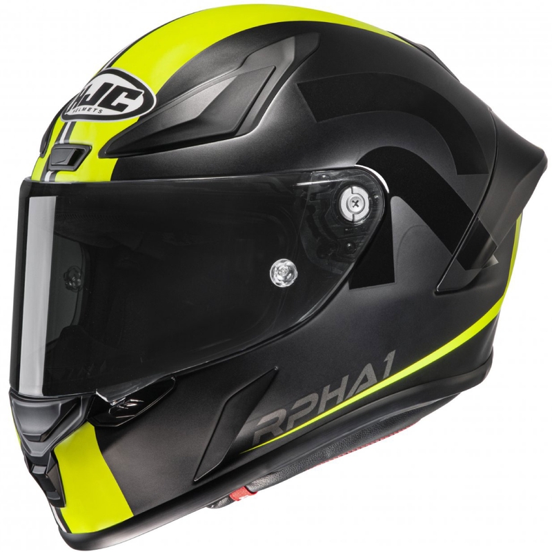 Integralna motociklistička kaciga HJC RPHA 1 Senin MC3HSF crno-fluo žuta