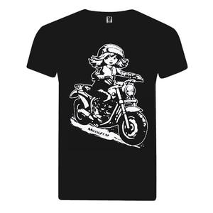 Dětské dívčí triko MotoZem - Motorkářka