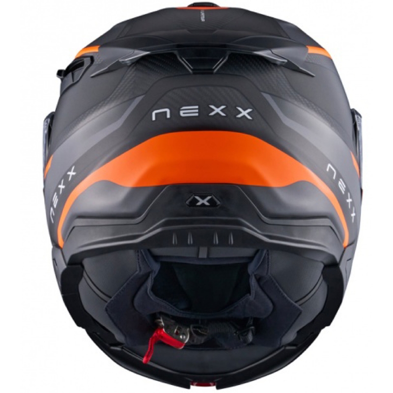 Motociklistička kaciga na preklop Nexx X.Lifetour PRO Mile mat narančasto-siva rasprodaja