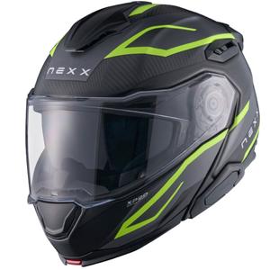 Motociklistička kaciga na preklop Nexx X.Lifetour PRO Mile mat sivo-fluo žuta