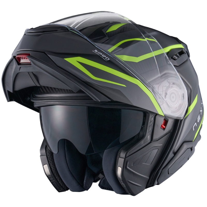Motociklistička kaciga na preklop Nexx X.Lifetour PRO Mile mat sivo-fluo žuta rasprodaja