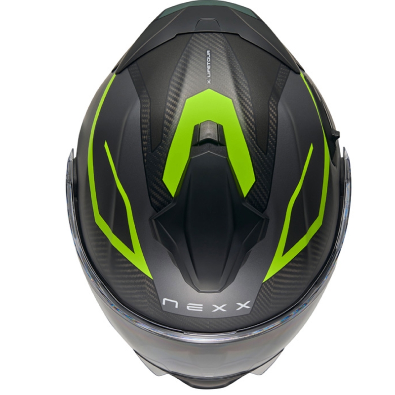 Motociklistička kaciga na preklop Nexx X.Lifetour PRO Mile mat sivo-fluo žuta rasprodaja