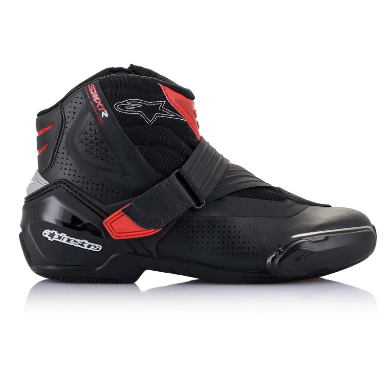 Alpinestars SMX-1 R Vented motorističke čizme crno-crvene