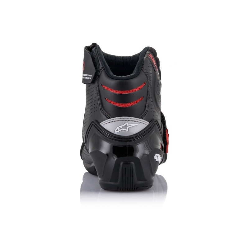 Alpinestars SMX-1 R Vented motorističke čizme crno-crvene