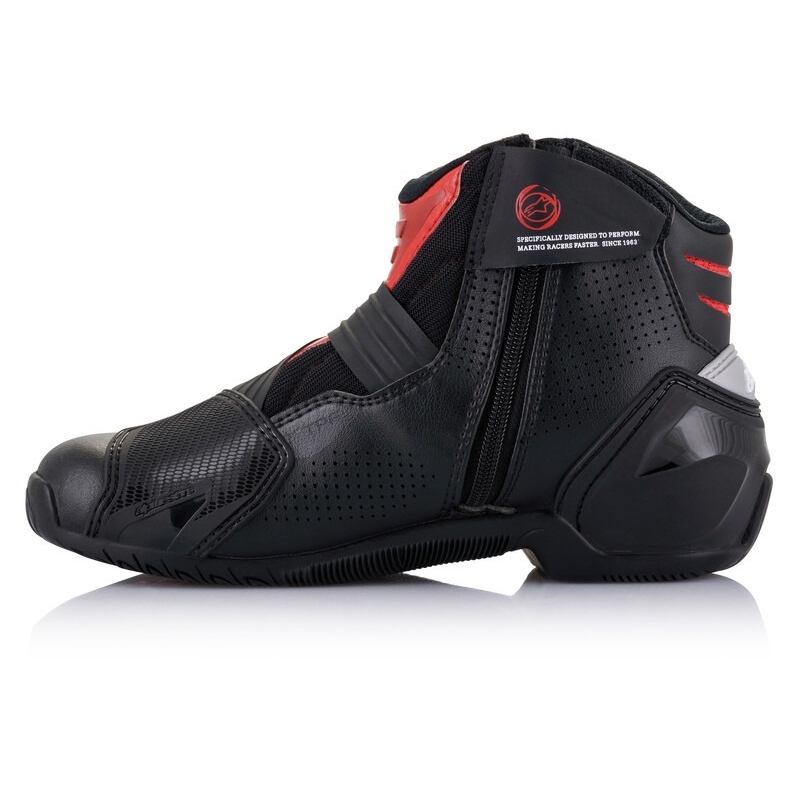 Alpinestars SMX-1 R Vented motorističke čizme crno-crvene