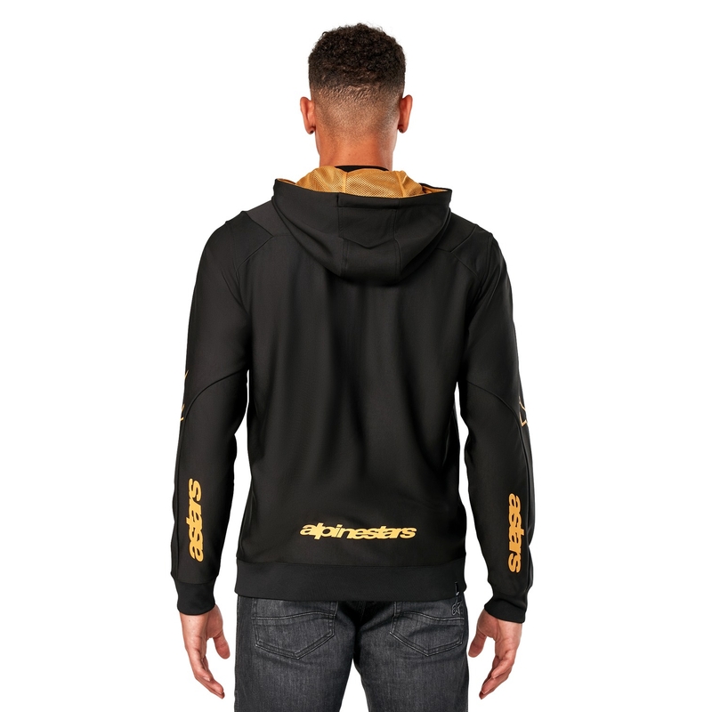 Alpinestars Sessions 3 Hoodie crno-zlatna