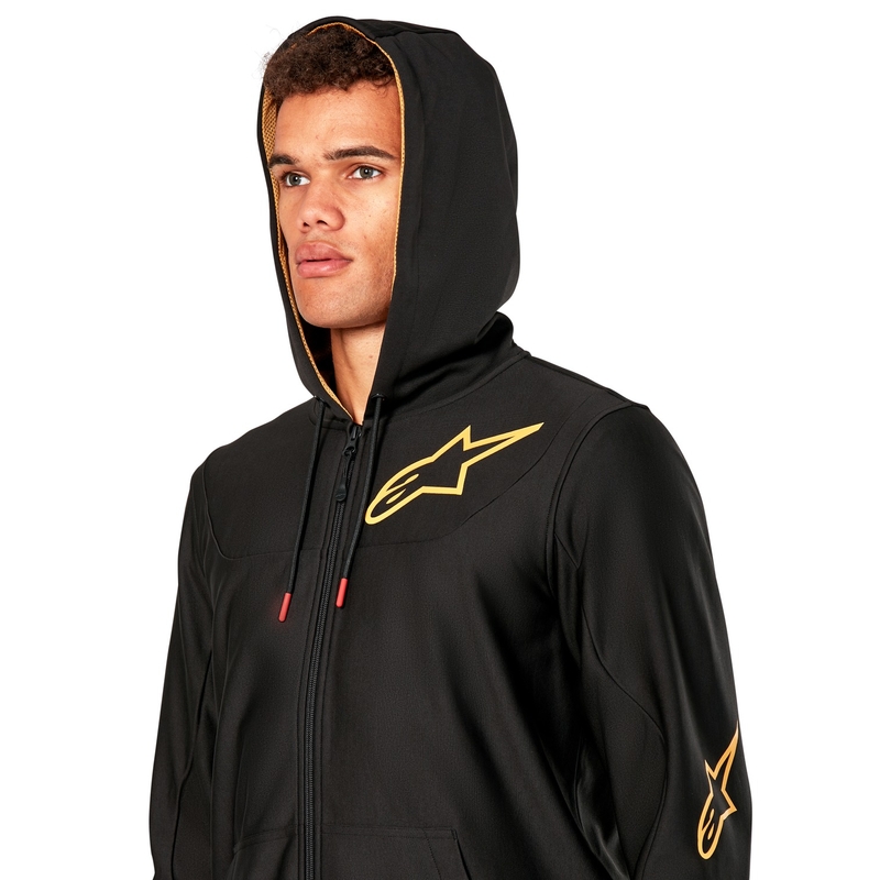 Alpinestars Sessions 3 Hoodie crno-zlatna