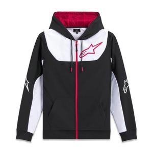 Alpinestars Sessions 3 Hoodie crno-bijelo-crvena