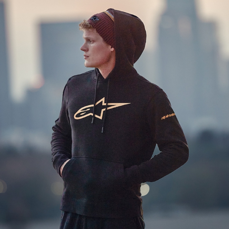Alpinestars Gilded Hoodie crno-zlatna