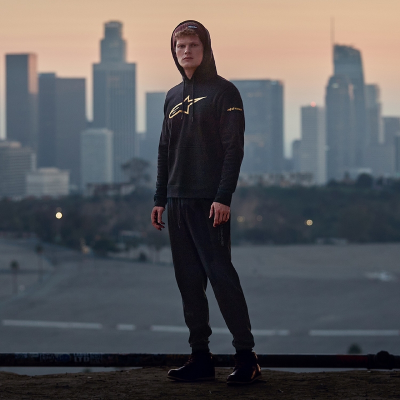 Alpinestars Gilded Hoodie crno-zlatna