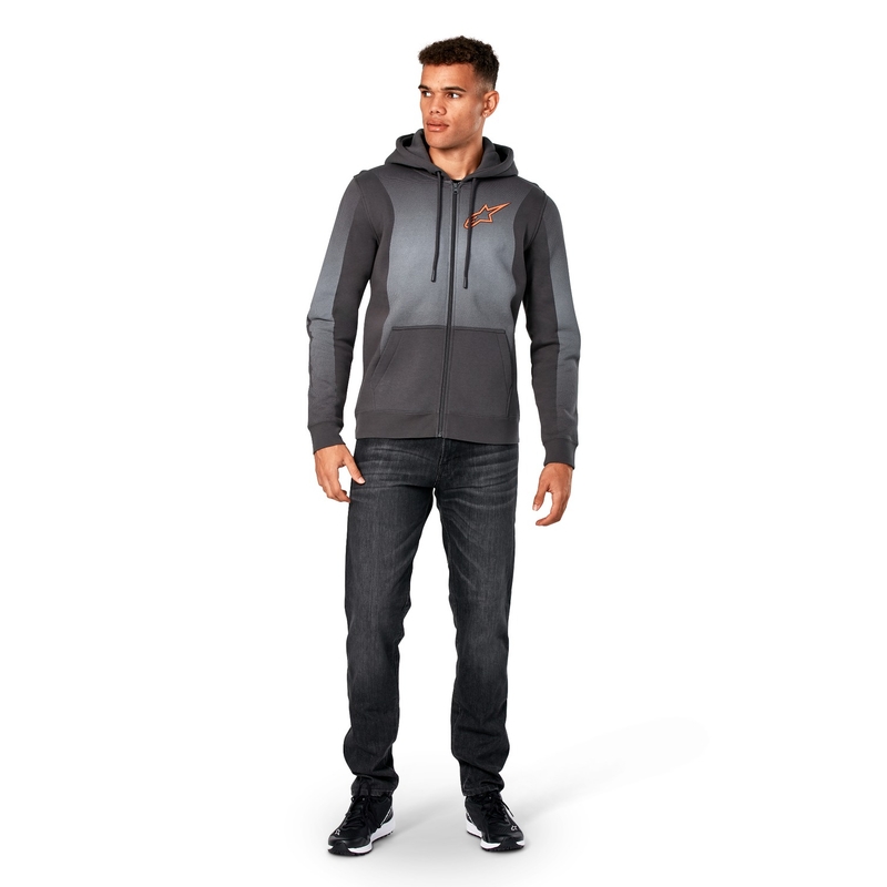 Alpinestars Arising Hoodie tamno siva-svijetlo siva