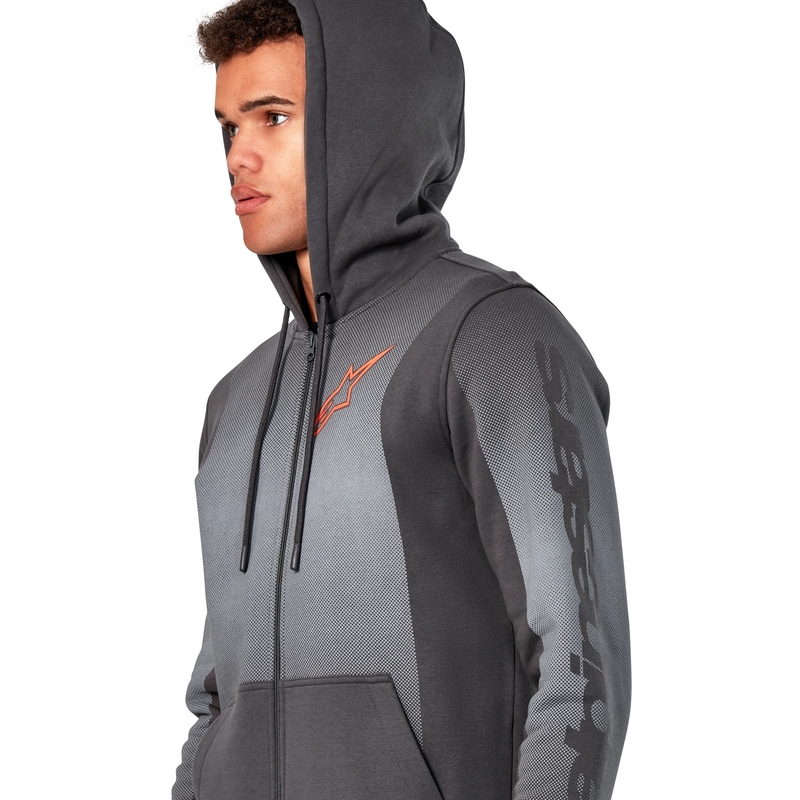 Alpinestars Arising Hoodie tamno siva-svijetlo siva