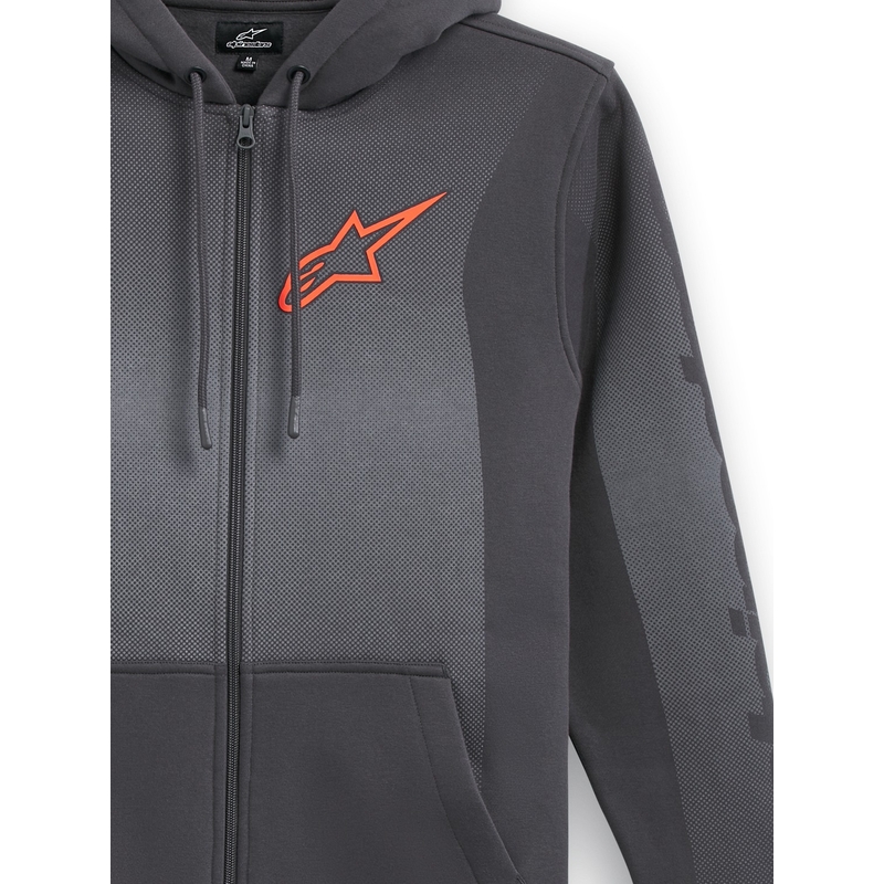 Alpinestars Arising Hoodie tamno siva-svijetlo siva