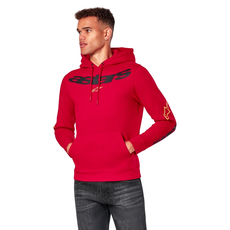 Alpinestars Elliptic Hoodie crvena