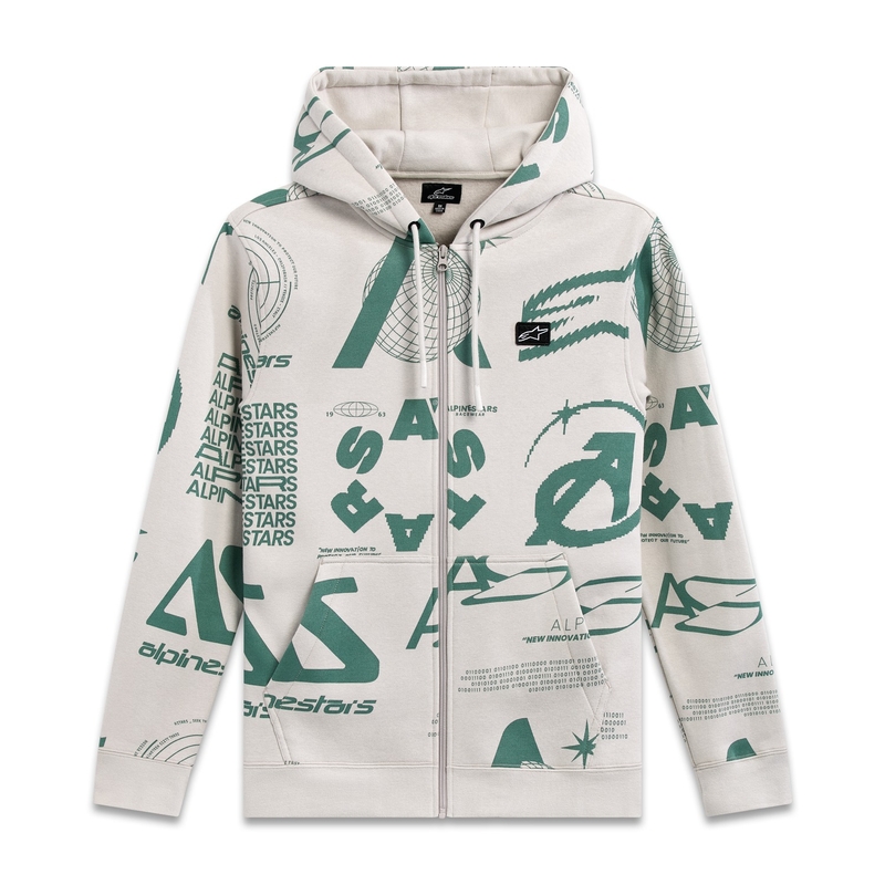 Alpinestars Determinant Hoodie bijela prljavo bijela