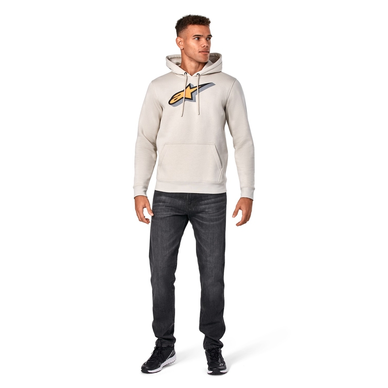 Alpinestars Quickness Hoodie bijela prljavo bijela