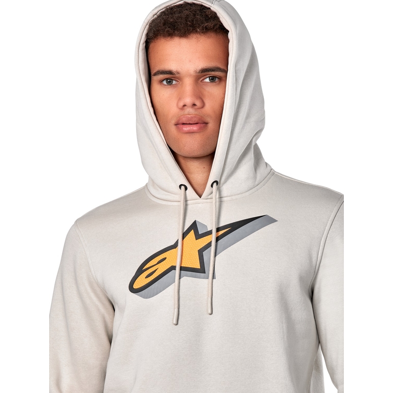 Alpinestars Quickness Hoodie bijela prljavo bijela