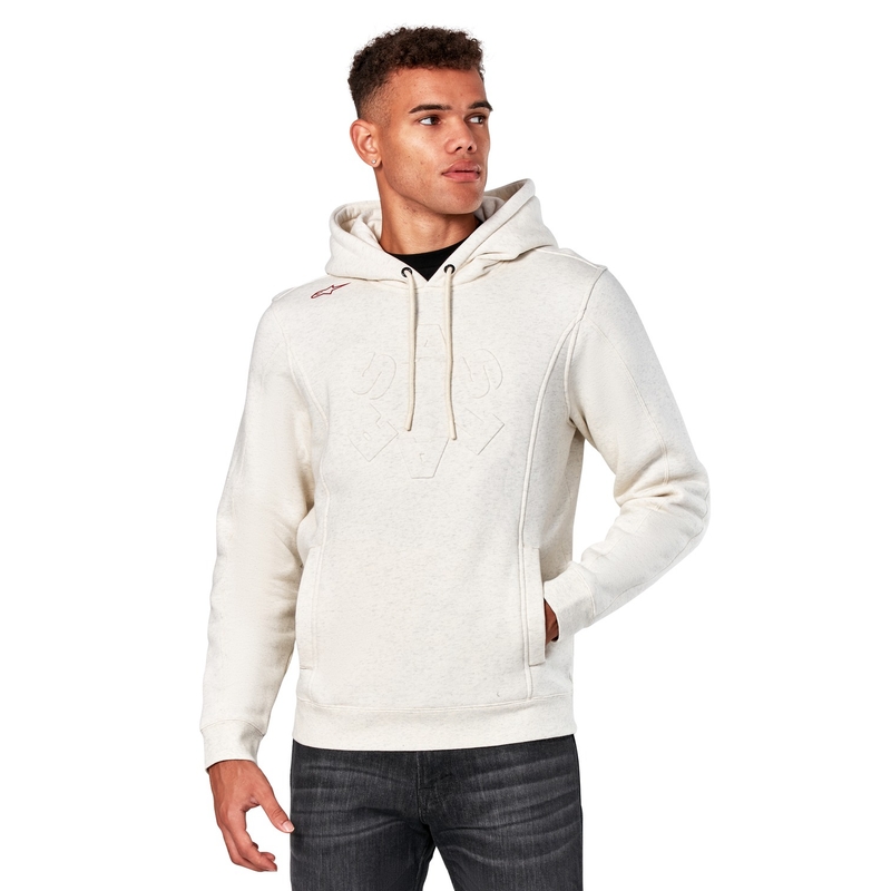 Alpinestars Substratus majica s kapuljačom svijetlo siva