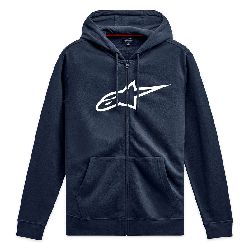 Alpinestars Ageless Zip Hoodie 3 plavo-bijela