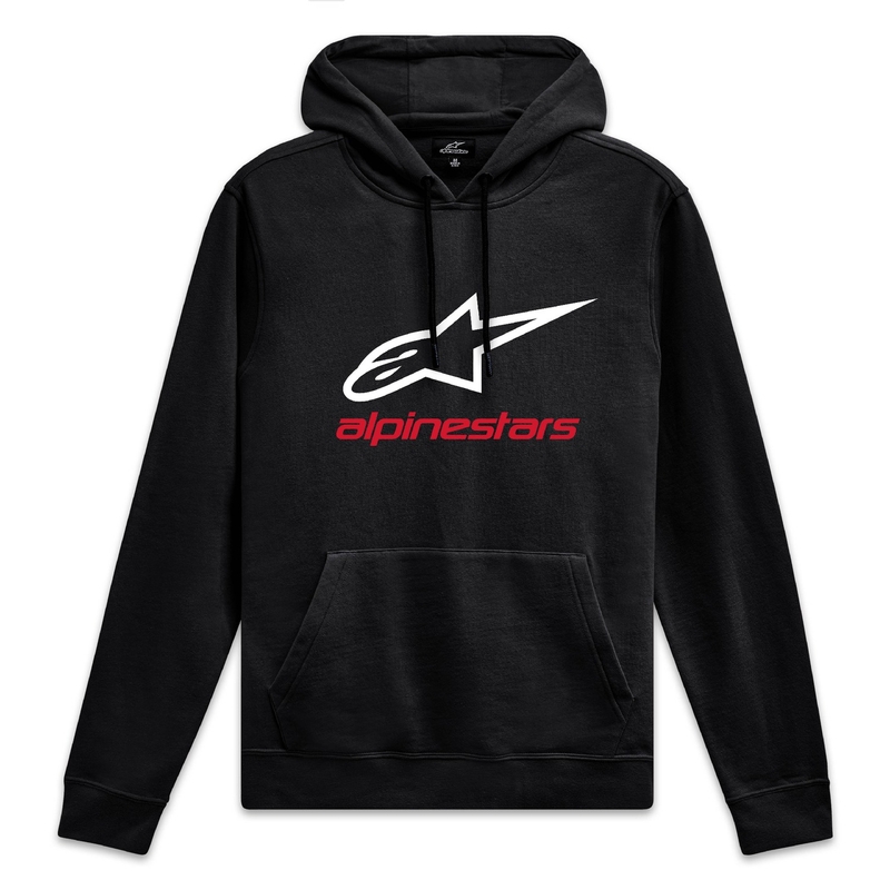 Alpinestars Always Hoodie 3 crno-bijelo-crvena