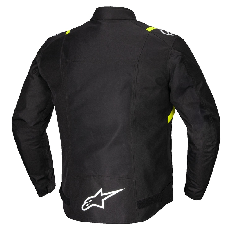 Alpinestars T-SPS 2 Vodootporna motociklistička jakna crno-bijela-fluo žuta