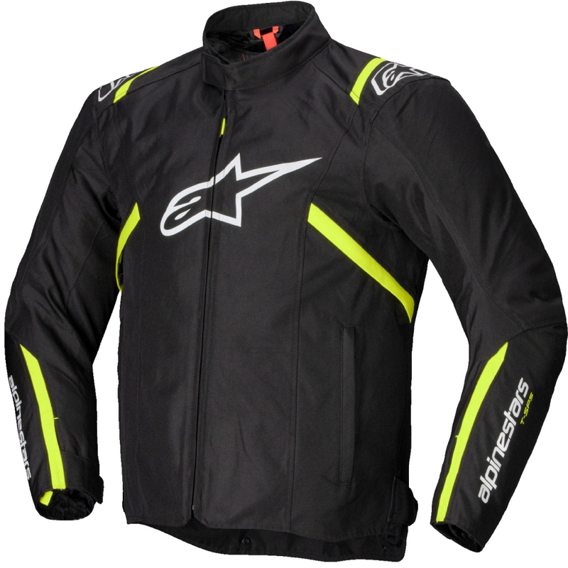 Alpinestars T-SPS 2 Vodootporna motociklistička jakna crno-bijela-fluo žuta