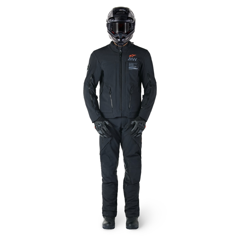 Motociklistička jakna Alpinestars AMT-8 Stretch Drystar XF crna
