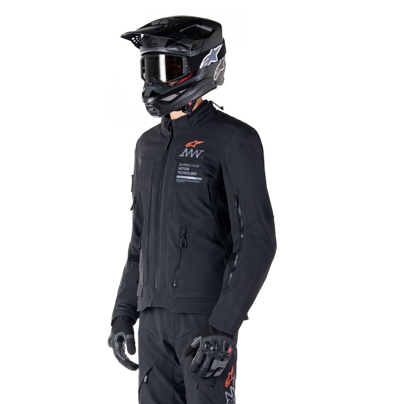 Motociklistička jakna Alpinestars AMT-8 Stretch Drystar XF crna