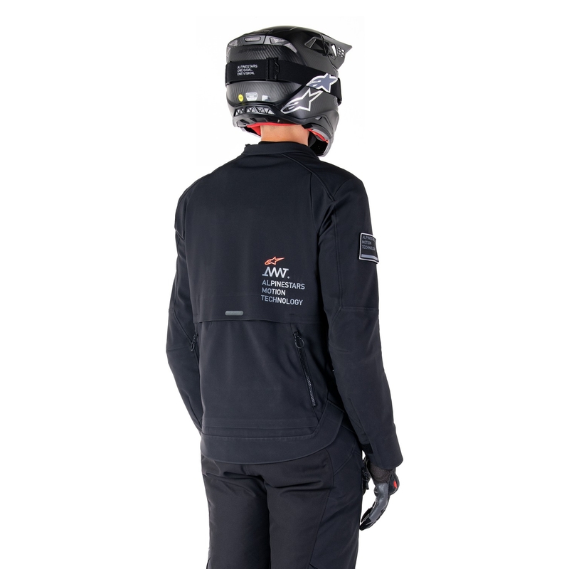 Motociklistička jakna Alpinestars AMT-8 Stretch Drystar XF crna