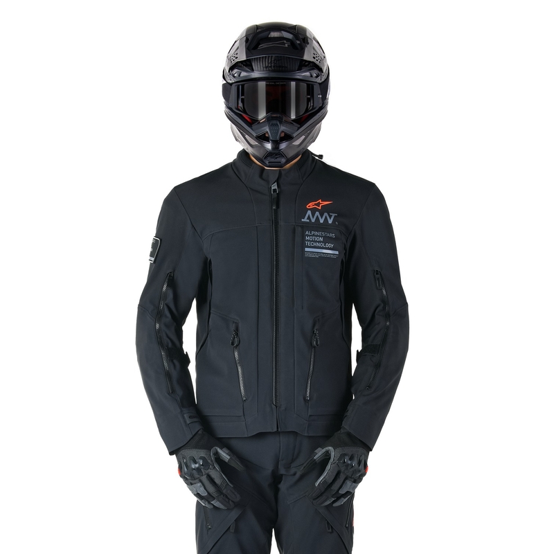 Motociklistička jakna Alpinestars AMT-8 Stretch Drystar XF crna
