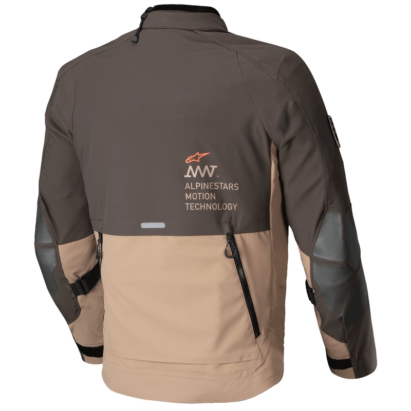 Alpinestars AMT-8 Stretch Drystar XF motociklistička jakna smeđa-kaki