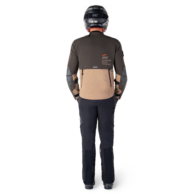 Alpinestars AMT-8 Stretch Drystar XF motociklistička jakna smeđa-kaki
