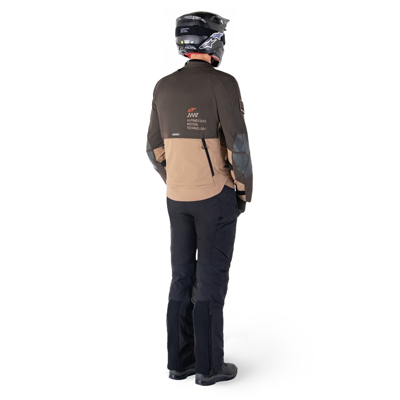 Alpinestars AMT-8 Stretch Drystar XF motociklistička jakna smeđa-kaki