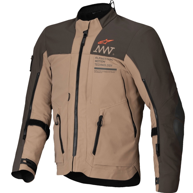 Alpinestars AMT-8 Stretch Drystar XF motociklistička jakna smeđa-kaki