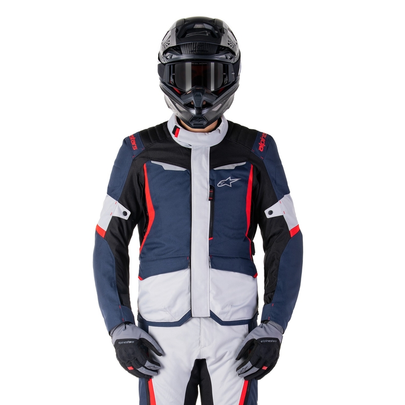 Alpinestars ST-1 Vodootporna motociklistička jakna tamno plava-crno-crvena