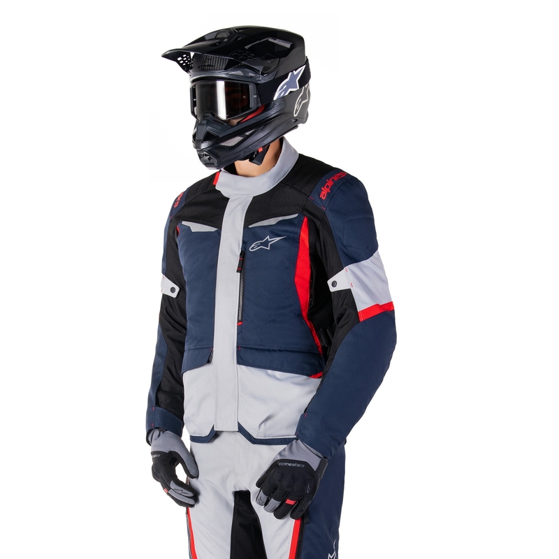Alpinestars ST-1 Vodootporna motociklistička jakna tamno plava-crno-crvena