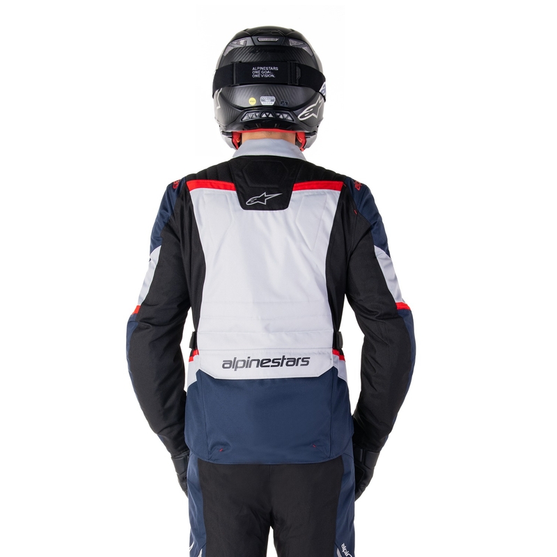 Alpinestars ST-1 Vodootporna motociklistička jakna tamno plava-crno-crvena