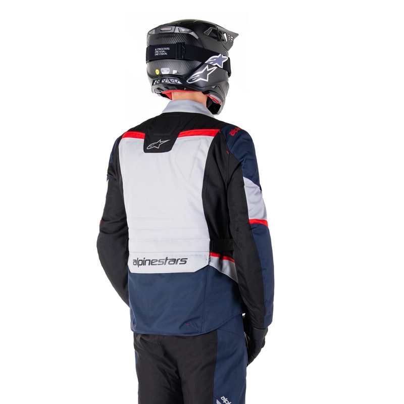 Alpinestars ST-1 Vodootporna motociklistička jakna tamno plava-crno-crvena